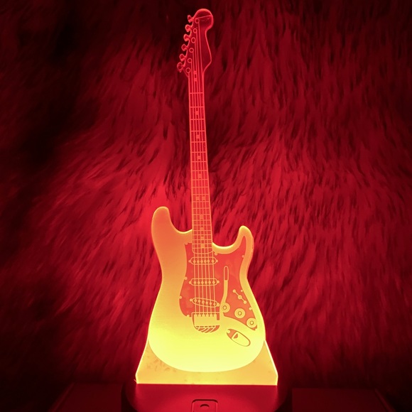 Other - The Man In Black Show 3D LED Guitar Lamp